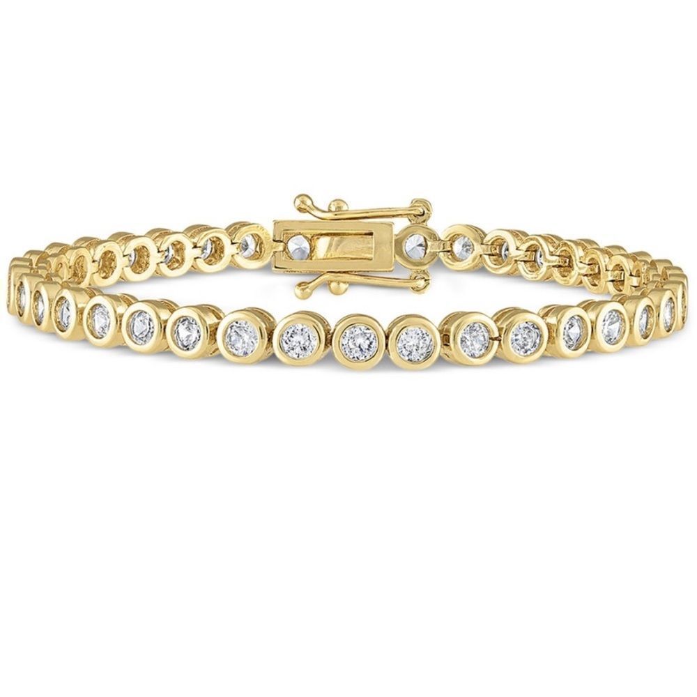Bezel tennis bracelet A1182